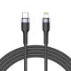 NABÍJECÍ A DATOVÝ KABEL TECH-PROTECT ULTRABOOST ”2” LIGHTNING CABLE PD30W/3A 200CM BLACK