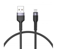 NABÍJECÍ A DATOVÝ KABEL TECH-PROTECT ULTRABOOST ”2” MICRO-USB CABLE 2.4A 25CM BLACK