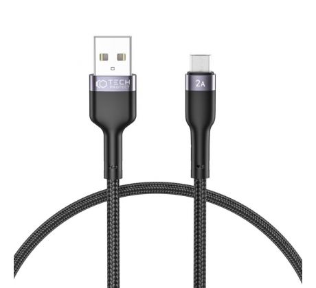 NABÍJECÍ A DATOVÝ KABEL TECH-PROTECT ULTRABOOST ”2” MICRO-USB CABLE 2.4A 25CM BLACK