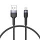 NABÍJECÍ A DATOVÝ KABEL TECH-PROTECT ULTRABOOST ”2” MICRO-USB CABLE 2.4A 25CM BLACK