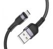 NABÍJECÍ A DATOVÝ KABEL TECH-PROTECT ULTRABOOST ”2” MICRO-USB CABLE 2.4A 25CM BLACK