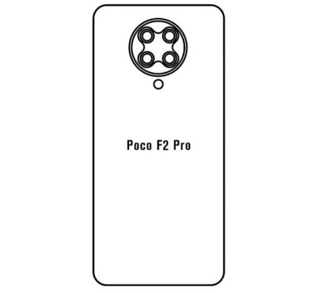 Hydrogel - zadní ochranná fólie - Xiaomi Poco F2 Pro