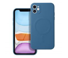 Silicone Mag Cover   iPhone 11 modrý