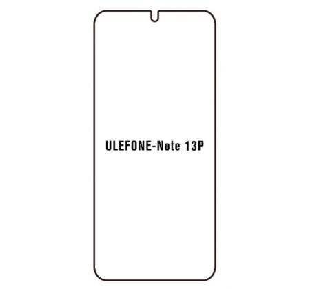 Hydrogel - ochranná fólie - Ulefone Note 13P (case friendly) 