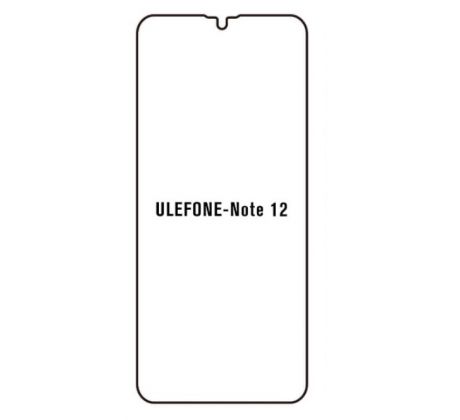 Hydrogel - ochranná fólie - Ulefone Note 12 (case friendly)