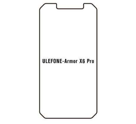 Hydrogel - ochranná fólie - Ulefone Armor X6 Pro (case friendly) 