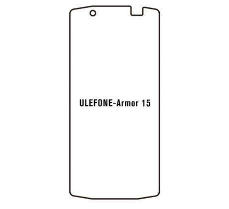 Hydrogel - ochranná fólie - Ulefone Armor 15 (case friendly)