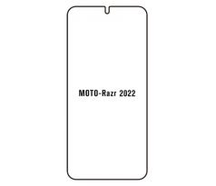 Hydrogel - matná ochranná fólie - Motorola Razr 2022
