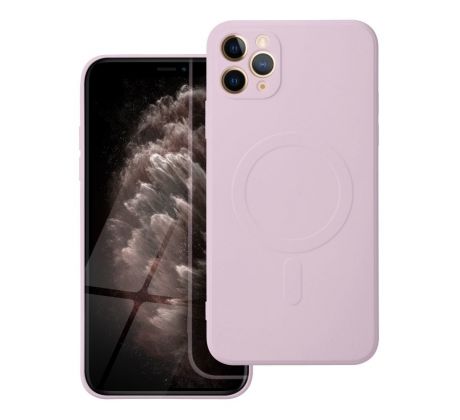 Silicone Mag Cover   iPhone 11 Pro Max růžový