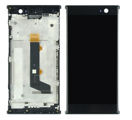 Displej + dotykové sklo - Sony Xperia XA2 s rámem