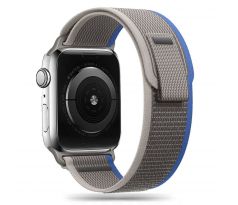 ŘEMÍNEK TECH-PROTECT NYLON APPLE WATCH 4 / 5 / 6 / 7 / 8 / 9 / SE (38 / 40 / 41 MM) GREY/BLUE