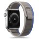 ŘEMÍNEK TECH-PROTECT NYLON APPLE WATCH 4 / 5 / 6 / 7 / 8 / 9 / SE (38 / 40 / 41 MM) GREY/BLUE