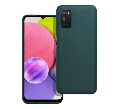 MATT Case  Samsung Galaxy A03S zelený