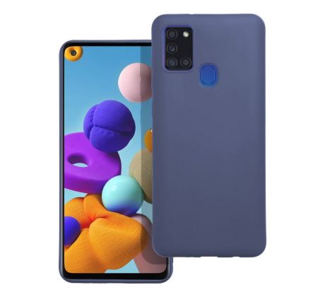 MATT Case  Samsung Galaxy A21s modrý