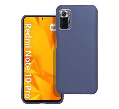 MATT Case  Xiaomi Note 10 5G / Poco M3 Pro / Poco M3 Pro 5G modrý