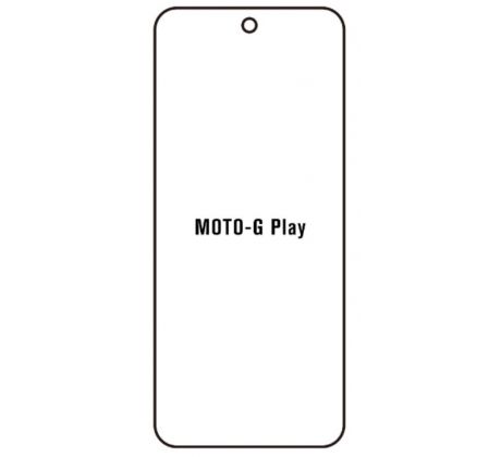Hydrogel - ochranná fólie - Motorola Moto G Play 2023 (case friendly) 