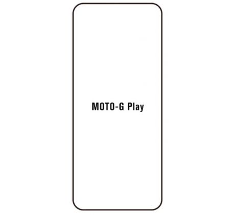 Hydrogel - ochranná fólie - Motorola Moto G Play 2023