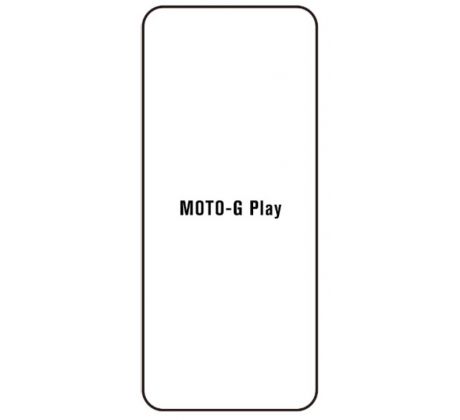 Hydrogel - ochranná fólie - Motorola Moto G Play 2023