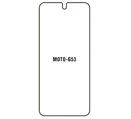 Hydrogel - Privacy Anti-Spy ochranná fólie - Motorola Moto G53