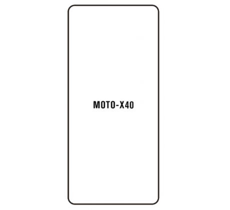Hydrogel - ochranná fólie - Motorola Moto X40