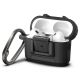 POUZDRO/KRYT SPIGEN LOCK FIT AIRPODS PRO 1 / 2 MATTE BLACK
