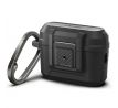 POUZDRO/KRYT SPIGEN LOCK FIT AIRPODS PRO 1 / 2 MATTE BLACK