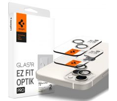 OCHRANNÉ SKLO ZADNÍ KAMERY SPIGEN OPTIK.TR ”EZ FIT” CAMERA PROTECTOR 2-PACK iPhone 14 / 14 Plus / 15 / 15 Plus STARLIGHT