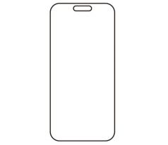 Hydrogel - matná ochranná fólie - iPhone 14 Pro Max (case friendly)