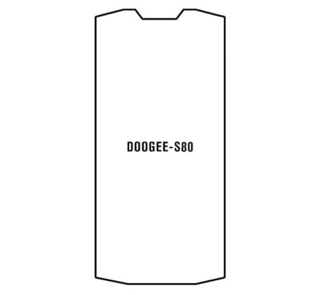 Hydrogel - ochranná fólie - Doogee S80