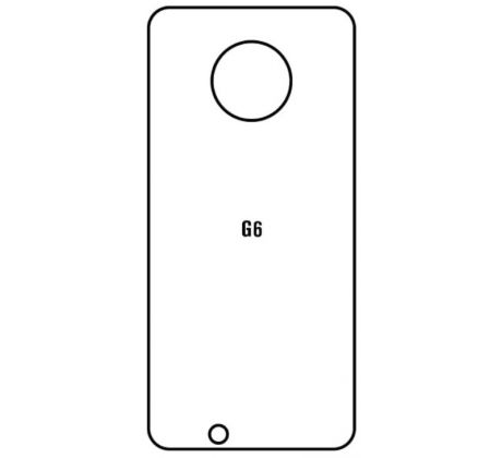 Hydrogel - matná zadní ochranná fólie - Motorola Moto G6