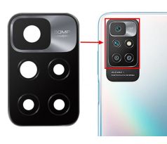 Náhradní sklo zadní kamery - Xiaomi Redmi 10/10 Prime/10 2022