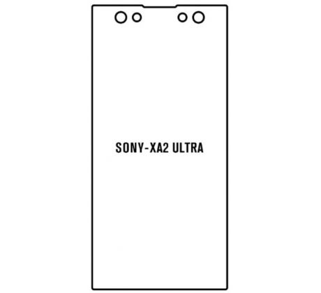 Hydrogel - ochranná fólie - Sony Xperia XA2 Ultra
