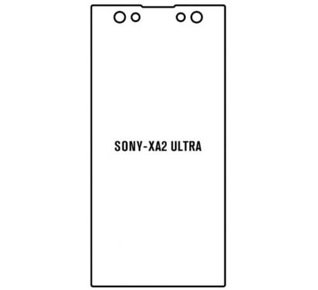 Hydrogel - ochranná fólie - Sony Xperia XA2 Ultra