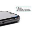5D Hybrid ochranné sklo iPhone 7 / iPhone 8/ SE 2020 s vystouplými okraji - černé