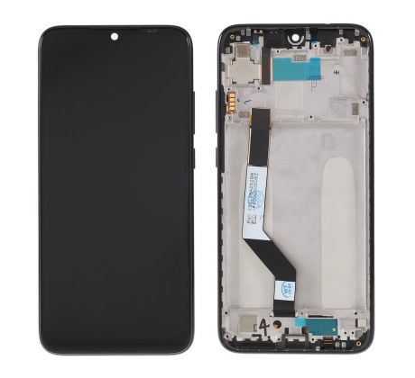 LCD displej + dotyková plocha pro Xiaomi Redmi Note 7 s rámem