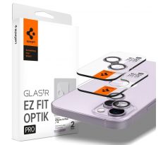 OCHRANNÉ SKLO ZADNÍ KAMERY SPIGEN OPTIK.TR ”EZ FIT” CAMERA PROTECTOR 2-PACK iPhone 14 / 14 Plus / 15 / 15 Plus PURPLE