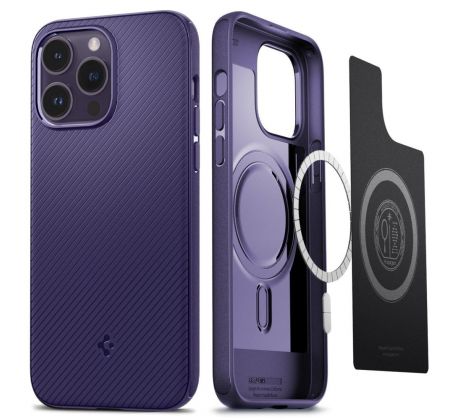 KRYT SPIGEN MAG ARMOR iPhone 14 Pro Max DEEP PURPLE