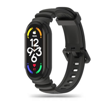 ŘEMÍNEK TECH-PROTECT ICONBAND HYBRID XIAOMI MI SMART BAND 5 / 6 / 7 / NFC BLACK