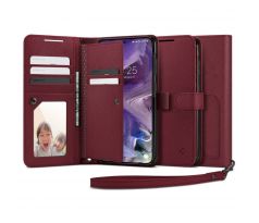 KRYT SPIGEN WALLET ”S” PLUS SAMSUNG GALAXY S23 BURGUNDY