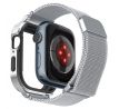 ŘEMÍNEK SPIGEN METAL FIT ”PRO” APPLE WATCH 4 / 5 / 6 / 7 / 8 / 9 / SE (44 / 45 MM) SILVER