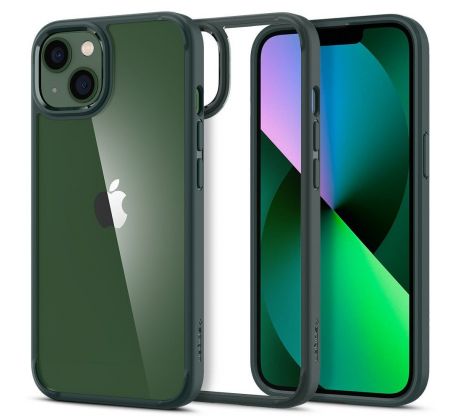 KRYT SPIGEN ULTRA HYBRID iPhone 13 MIDNIGHT GREEN