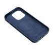 Kožený kryt - Mag Cover  iPhone 14 Pro Max modrý
