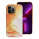 Kožený kryt - Mag Cover  iPhone 13 Pro oranžový