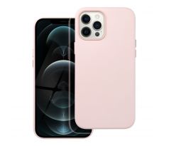 Kožený kryt - Mag Cover  iPhone 12 Pro Max růžový