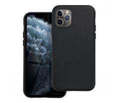 Kožený kryt - Mag Cover  iPhone 11 Pro černý