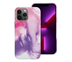 Kožený kryt - Mag Cover  iPhone 13 Pro Max fialový 