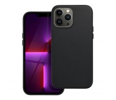 Kožený kryt - Mag Cover  iPhone 13 Pro Max černý