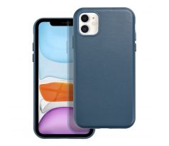 Kožený kryt - Mag Cover  iPhone 11 modrý