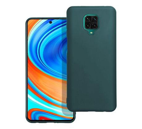 MATT Case  Xiaomi Redmi Note 9 Pro zelený