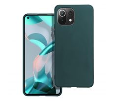 MATT Case  Xiaomi Mi 11 Lite 5G / Mi 11 Lite LTE ( 4G ) / Mi 11 Lite NE zelený